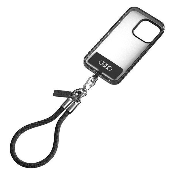 Audi Crossbody Lanyard Universal 28cm x 8mm - Blackeng