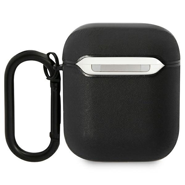 BMW Leather Color Lines Case for AirPods 1 / 2 - Blackeng