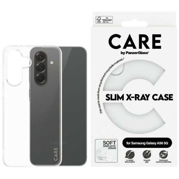 CARE by PanzerGlass Fashion X-Ray Case for Samsung Galaxy A56 5G - Transparenteng