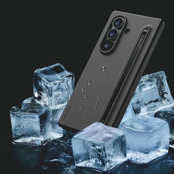 Etui Nillkin Flex Pure Fold na Samsung Galaxy Z Fold 7 z miejscem na S Pen - czarnepol