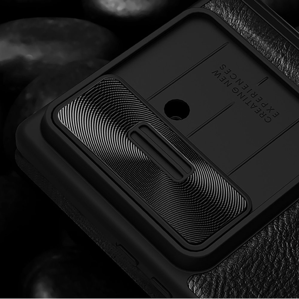 Etui Nillkin Qin Pro na Samsung Galaxy Z Fold 7 z miejscem na S Pen - czarnepol