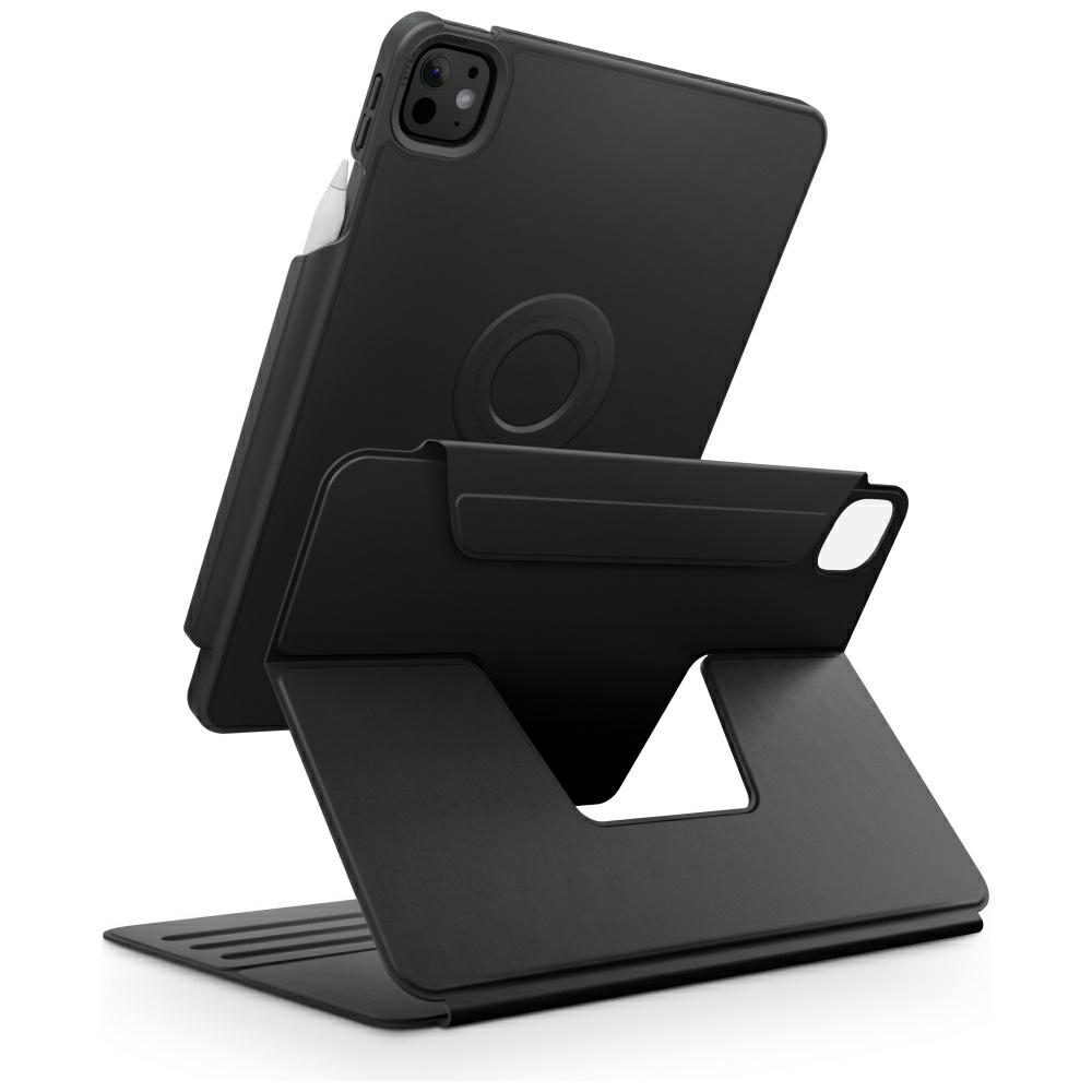 195810_1 Uniq Rovus Snapmount Magnetic 360 Rotating Detachable case for iPad Pro 13" 2024 (7th generation) - blackeng