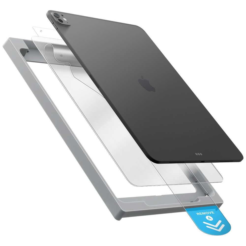 195812_3 Uniq Optix Clear Exofit tempered glass with applicator for iPad 11" 2025 / iPad 10.9" 2022 (10th gen.)eng