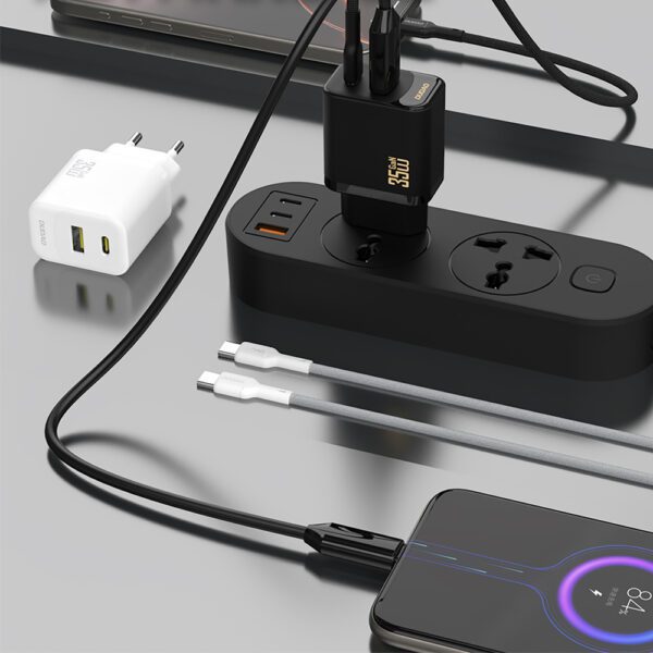 195944_3 Dudao A27 Max 35W GaN Wall Charger - Whiteeng