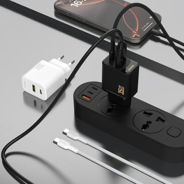 195944_7 Dudao A27 Max 35W GaN Wall Charger - Whiteeng