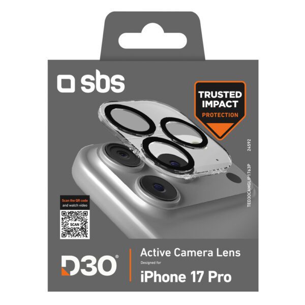 SBS Camera Glass for iPhone 17 Pro with D3O Technologyeng
