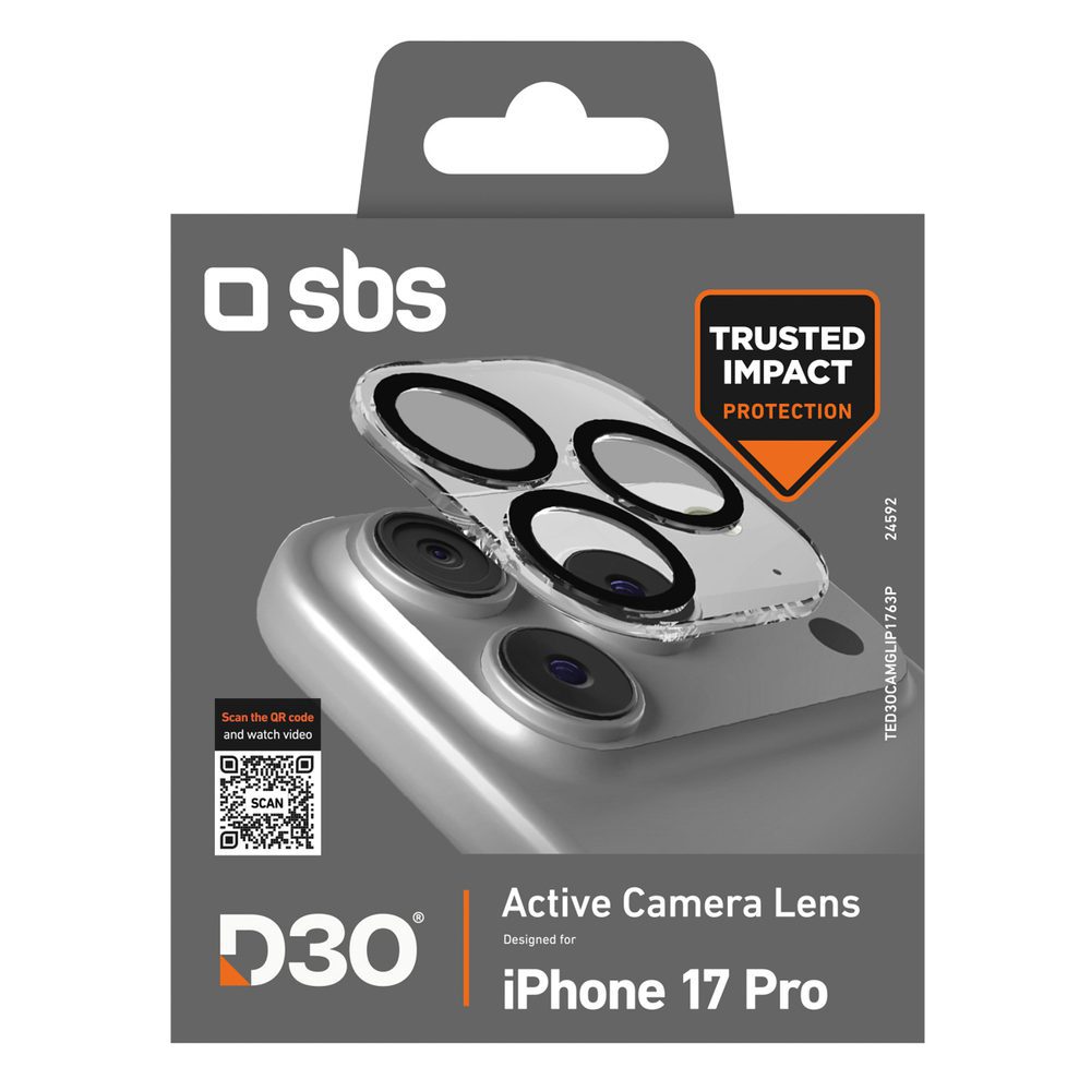 SBS Camera Glass for iPhone 17 Pro with D3O Technologyeng