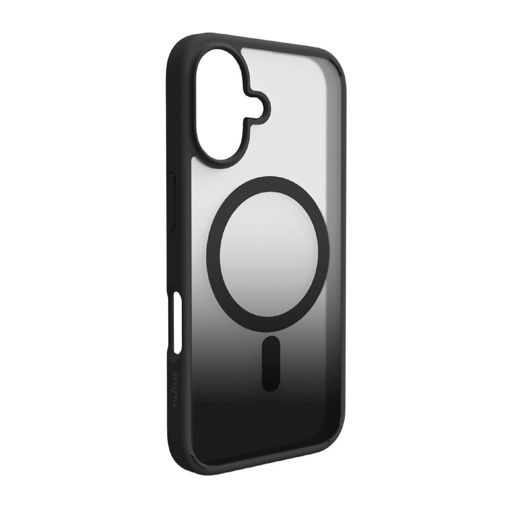 Puro Gradient TPU MagSafe Compatible Case for iPhone 17 - Blackeng