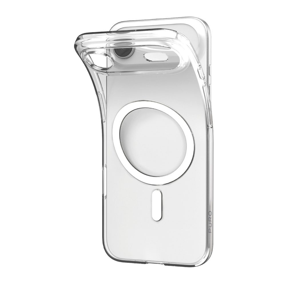 196195_1 Puro 0.3 MAG Ultra-Slim TPU Case Compatible with MagSafe for iPhone 17 Air - Transparenteng