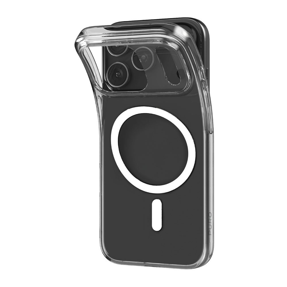196197_1 Puro 0.3 MAG Ultra-Slim TPU Case Compatible with MagSafe for iPhone 17 Pro - Transparenteng