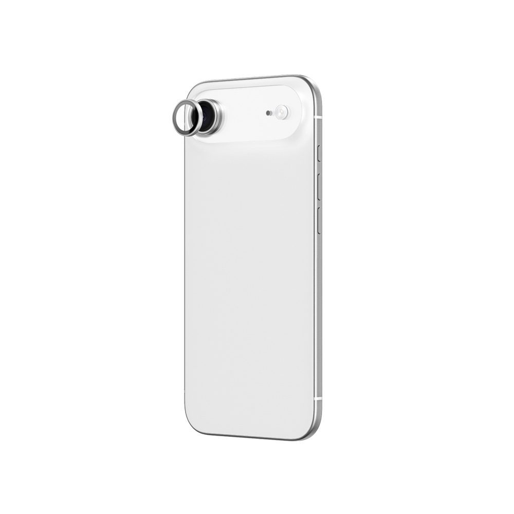 AmazingThing Lens Glass for iPhone 17 Air with Silver Aluminum Frameeng