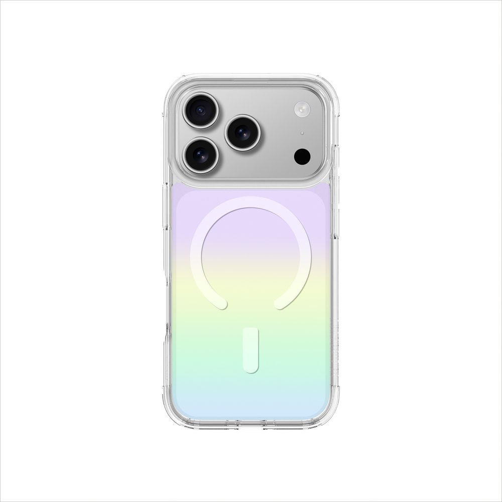 AmazingThing Minimal Mag case for iPhone 17 Pro Max compatible with MagSafe rainbow - multicoloreng