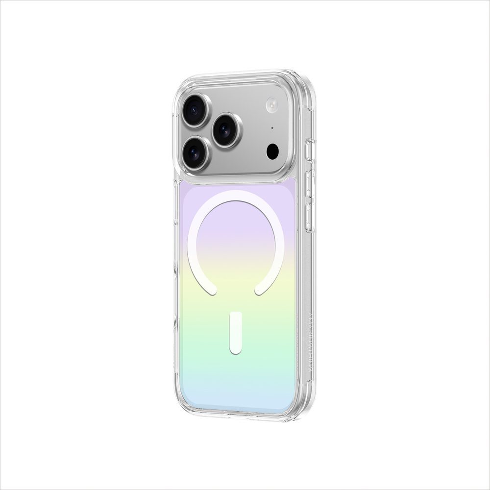 AmazingThing Minimal Mag case for iPhone 17 Pro Max compatible with MagSafe rainbow - multicoloreng