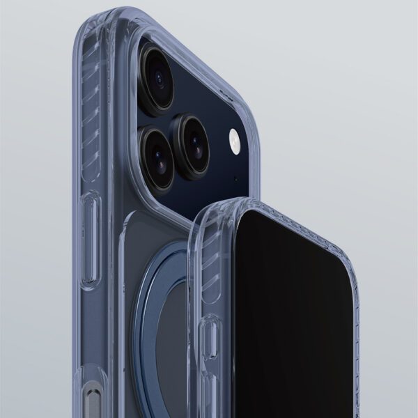 AmazingThing Titan Pro MagSpin Case for iPhone 17 Pro Max Compatible with MagSafe - Blueeng