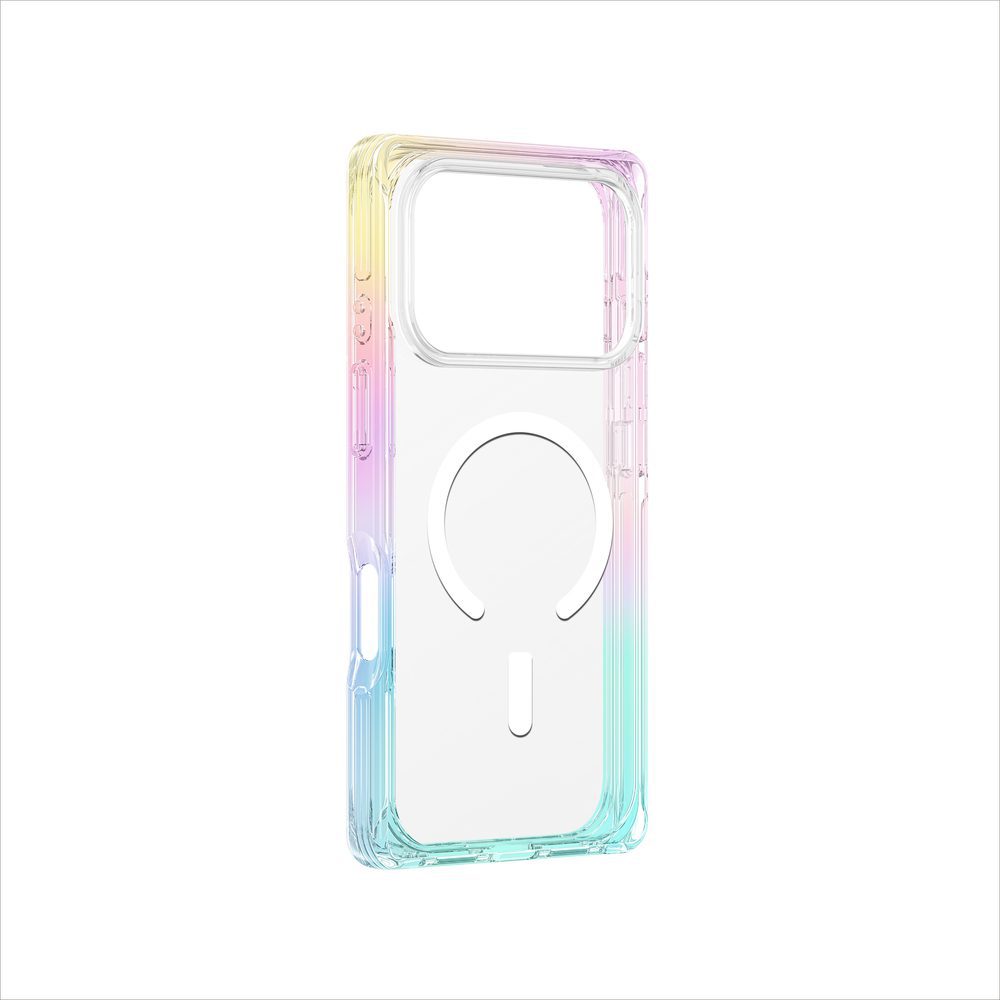 AmazingThing Omni case for iPhone 17 Pro compatible with MagSafe - transparent-rainboweng