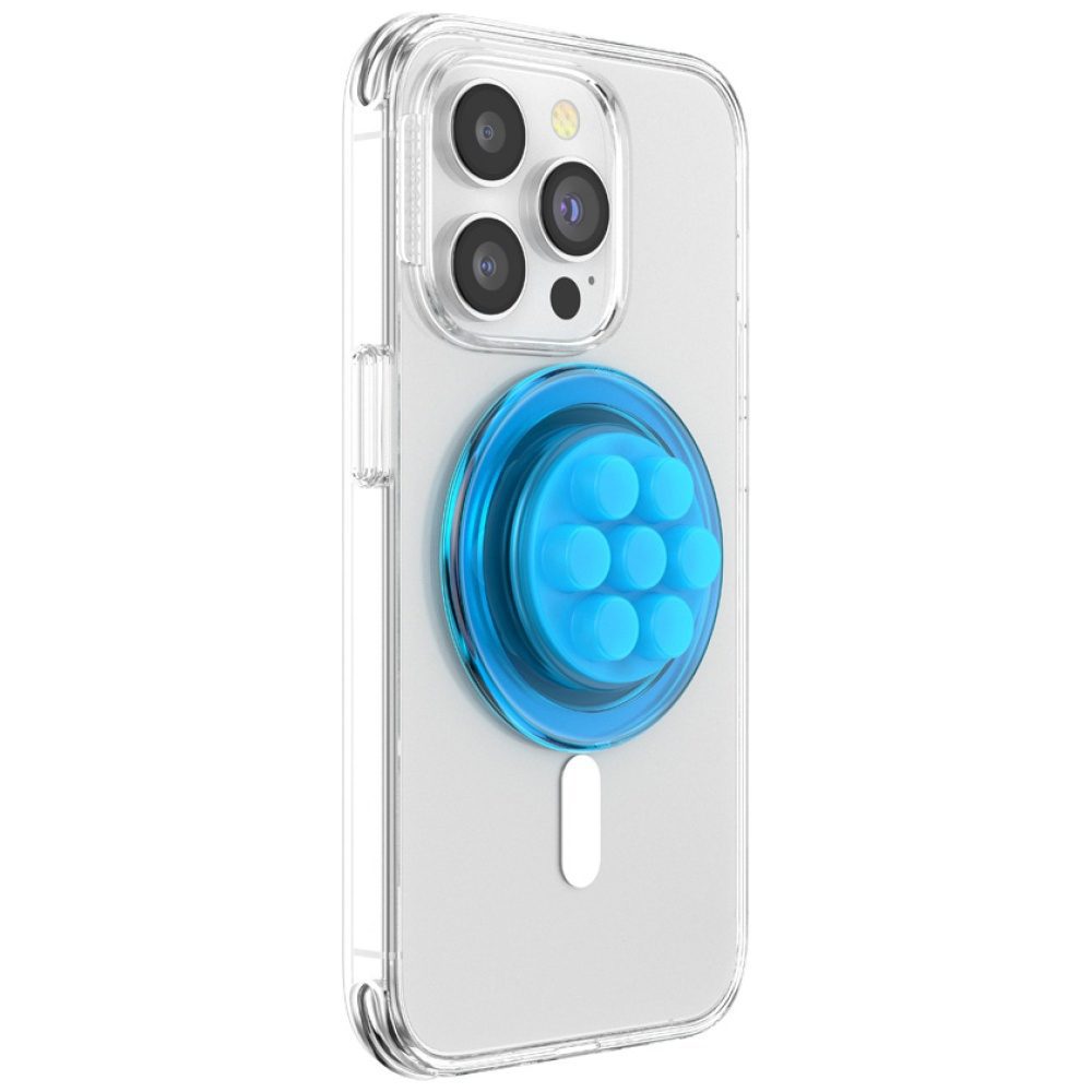 Popsockets Translucent FG-Popper MagSafe Phone Holder and Stand - Blueeng