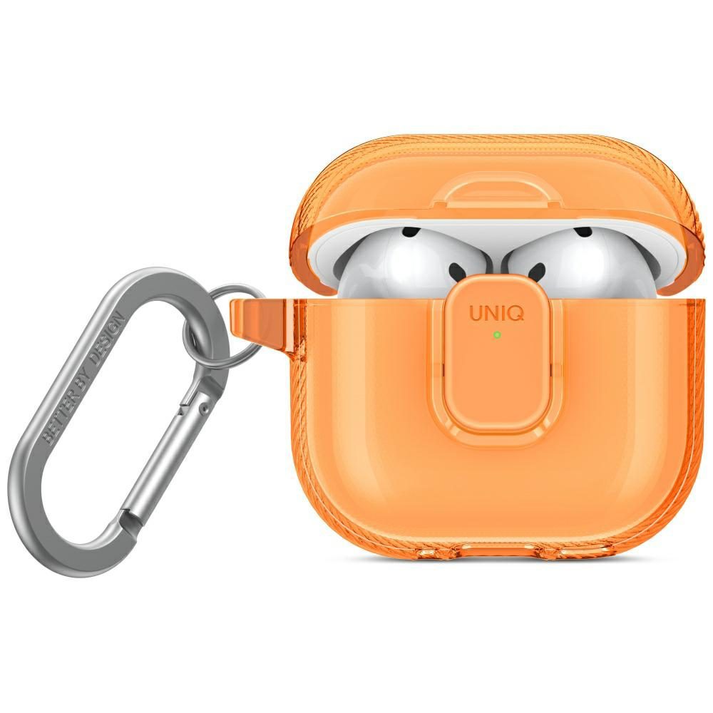 197575_1 Uniq Glase Pro Case for AirPods 4 - Orangeeng