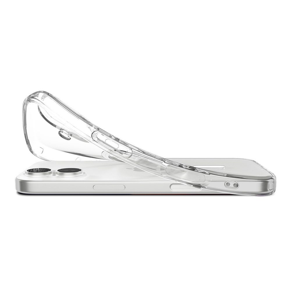Spigen Liquid Crystal MagSafe Case for iPhone 17 - Clear and Whiteeng