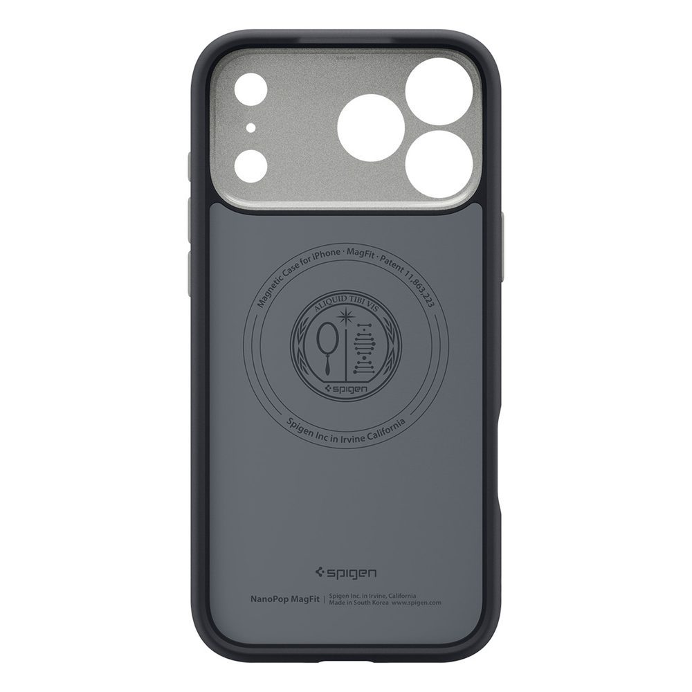 198781_3 Spigen Nano Pop MagSafe Case for iPhone 17 Pro Max - Blackeng