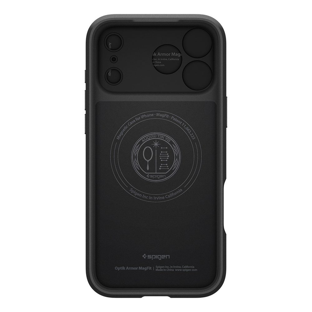 198787_2 Spigen Optik Armor MagSafe case for iPhone 17 Pro - blackeng