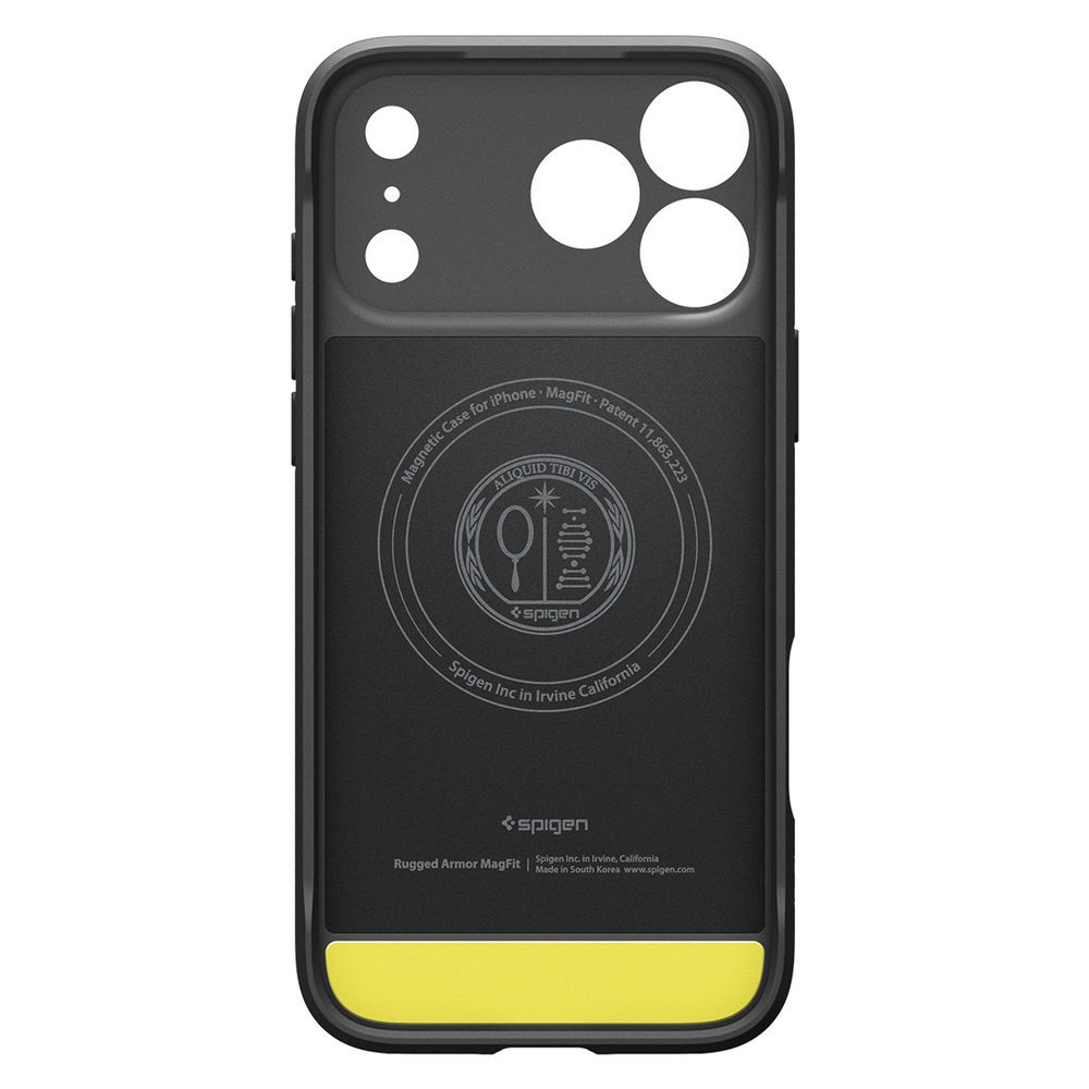 198799_3 Spigen Rugged Armor Mag MagSafe Case for iPhone 17 Pro Mat - Matte Blackeng