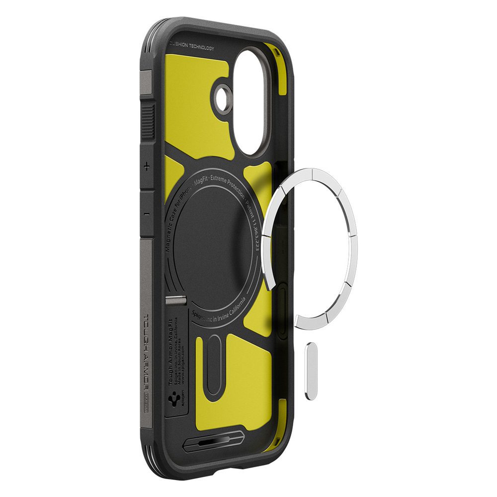 198821_9 Spigen Tough Armor "T" MagSafe Case for iPhone 17 - Grayeng