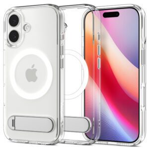 198827_1 Spigen Ultra Hybrid "S" MagSafe Case for iPhone 17 - Clear and Whiteeng