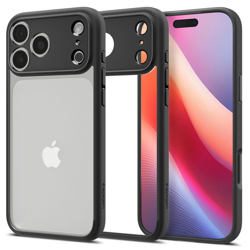 Spigen Ultra Hybrid Case for iPhone 17 Pro - Matte Blackeng