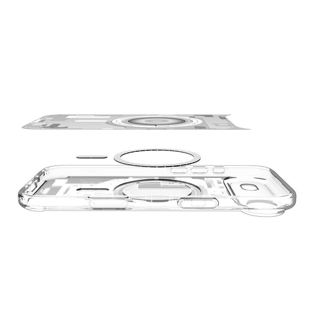 198850_7 Spigen Ultra Hybrid MagSafe Case for iPhone 17 Air Zero One - Whiteeng