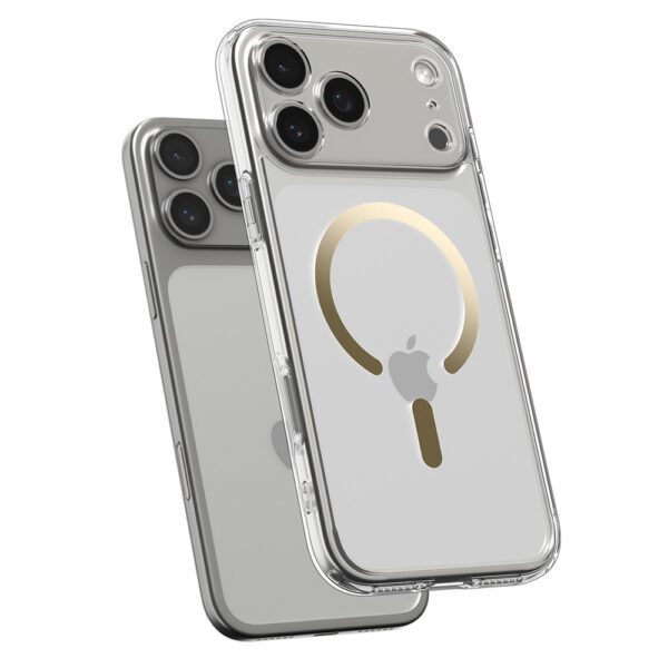 198857_5 Spigen Ultra Hybrid MagSafe Case for iPhone 17 Pro - Transparent Goldeng