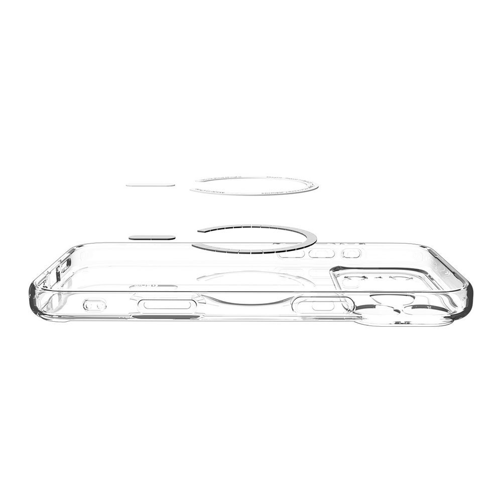 Spigen Ultra Hybrid MagSafe Case for iPhone 17 Pro Max - Clear and Whiteeng