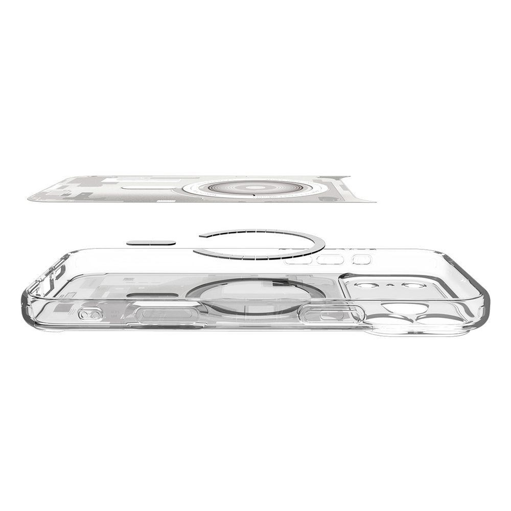 198874_8 Spigen Ultra Hybrid MagSafe Case for iPhone 17 Pro Zero One - Whiteeng