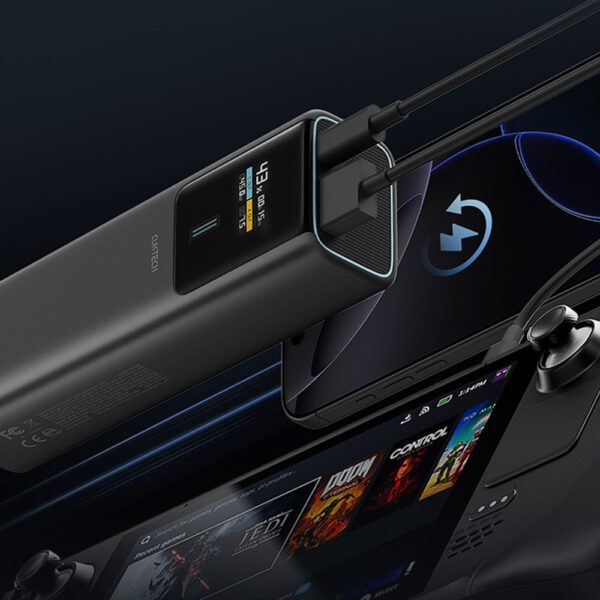 CUKTECH 150W (?) 10000mAh Power Bank P+Series 1C1A       ?NO.10?-Black Colorpol