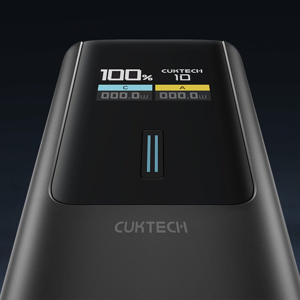 CUKTECH 150W (?) 10000mAh Power Bank P+Series 1C1A       ?NO.10?-Black Colorpol