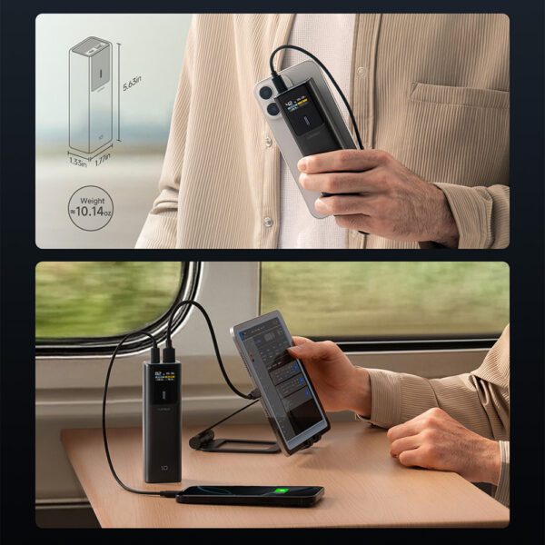 CUKTECH 150W (?) 10000mAh Power Bank P+Series 1C1A       ?NO.10?-Black Colorpol