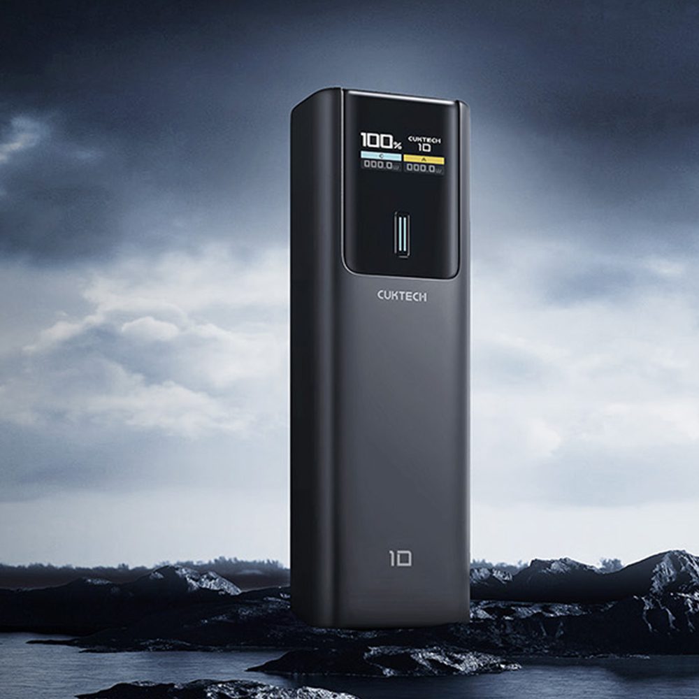 CUKTECH 150W (?) 10000mAh Power Bank P+Series 1C1A       ?NO.10?-Black Colorpol