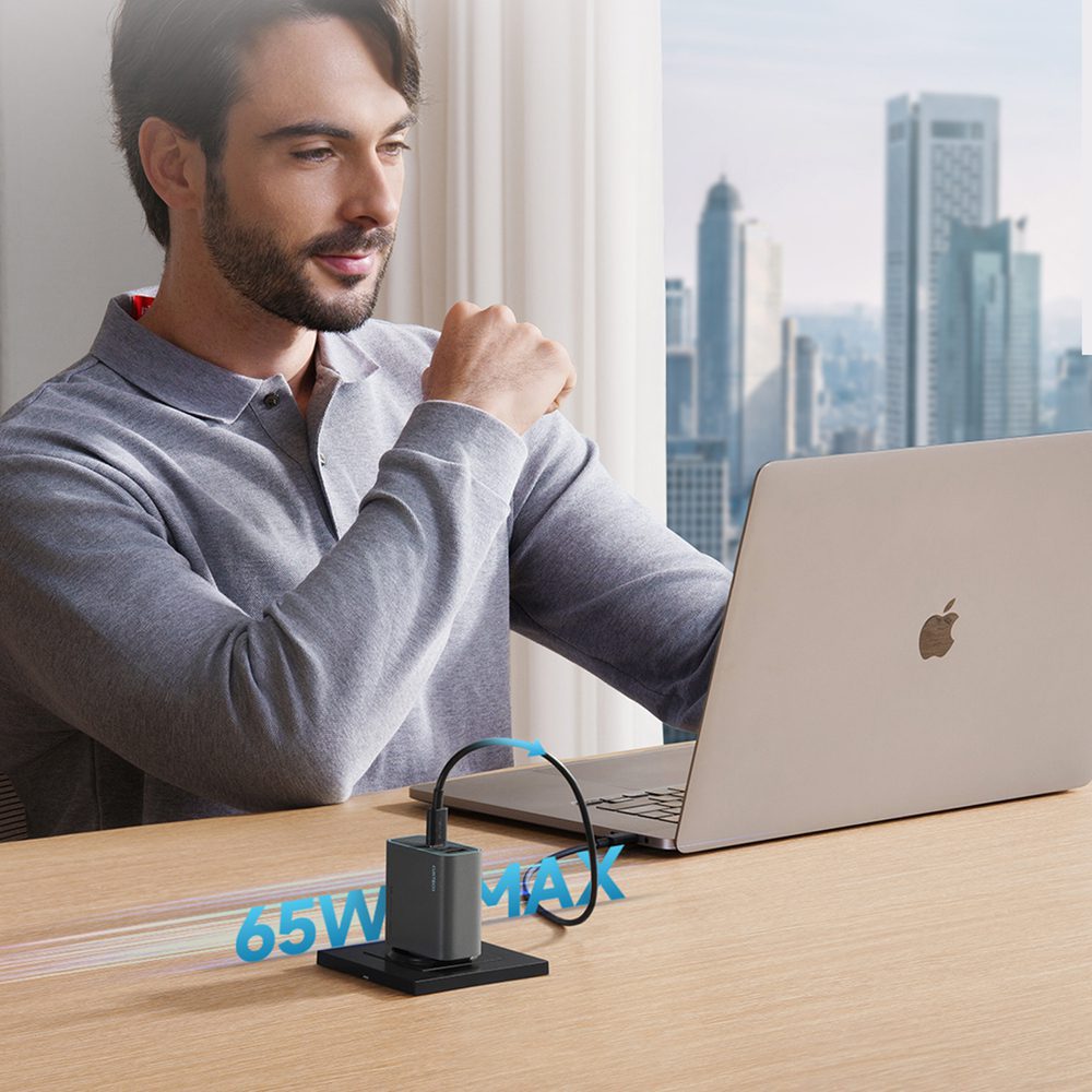 CUKTECH 65W GaN charger 2C1Apol