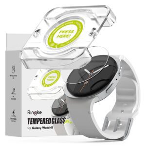 Ringke Tempered Glass Pro 2-pack for Samsung Galaxy Watch 8 40mm - Cleareng