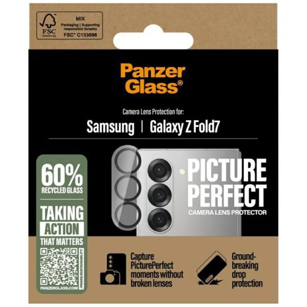 PanzerGlass PicturePerfect Tempered Glass Lens for Samsung Galaxy Z Fold 7eng