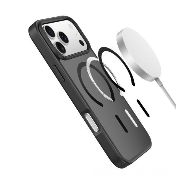 Dux Ducis Yind iPhone 17 Pro Case Compatible with MagSafe - Blackeng