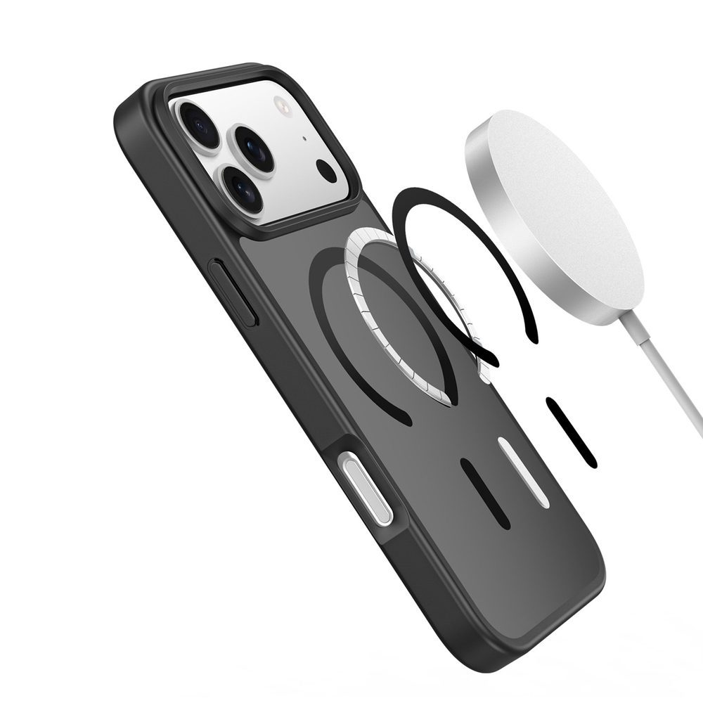 Dux Ducis Yind iPhone 17 Pro Case Compatible with MagSafe - Blackeng
