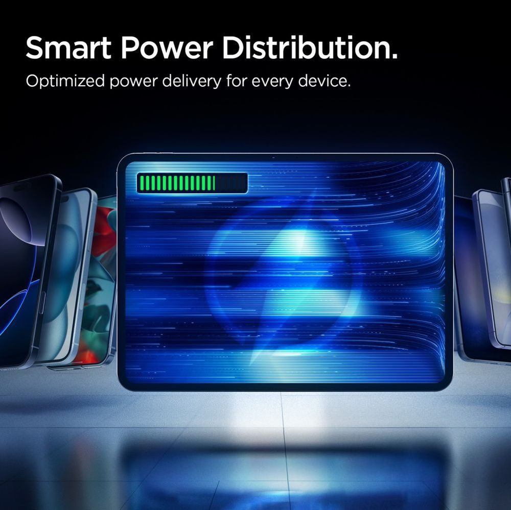 Unsupported UNICODE string Spigen Essential EA2210 Power Bank 10000 mAh 22.5W - Blackeng