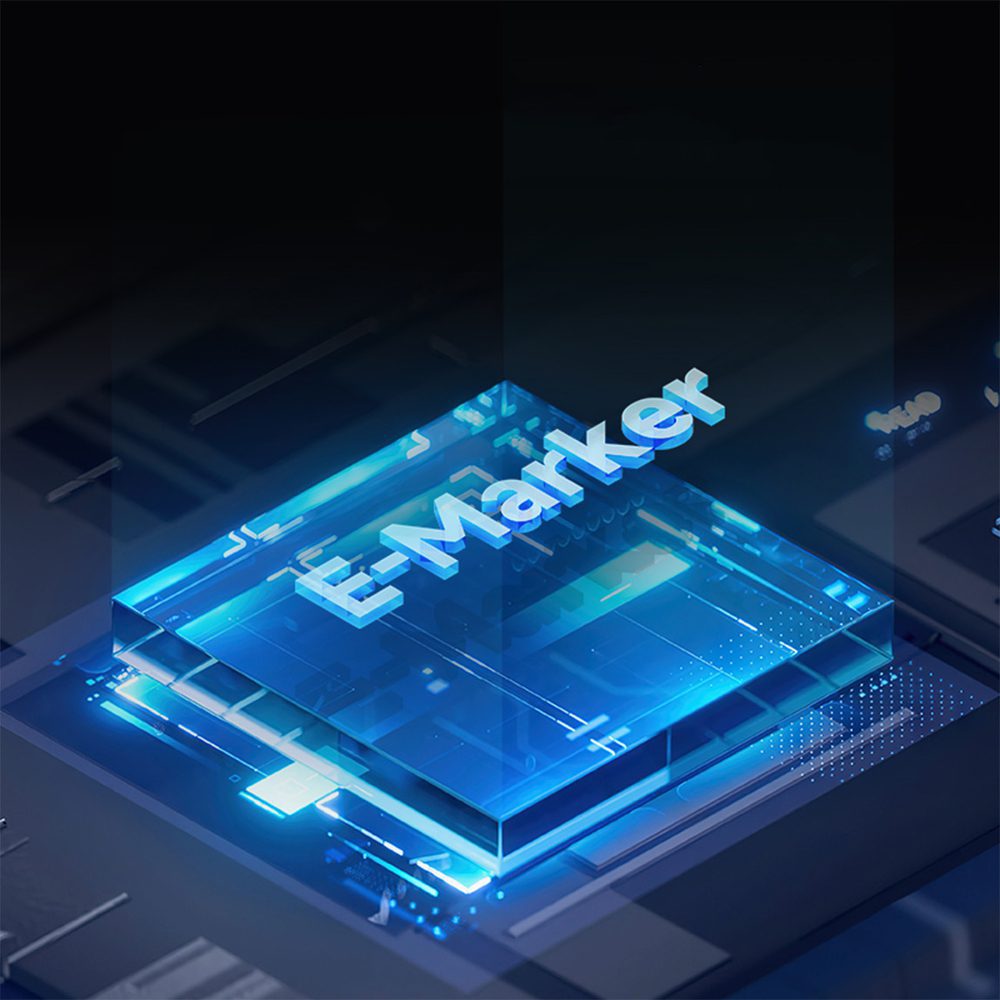 CUKTECH Type-C to Type-C 6A 240w cable 1.5m - Blackpol