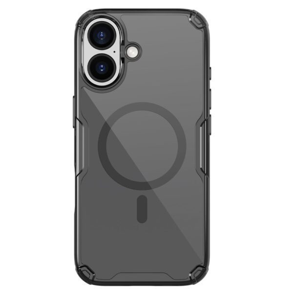 Nillkin Nature TPU Pro Magnetic Case Compatible with MagSafe for iPhone 17 Pro - Translucent Blackeng