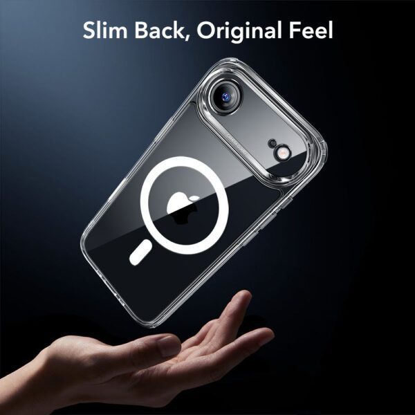 ESR Classic Hybrid MagSafe + Tempered Glass Set for iPhone 17 Air - Cleareng