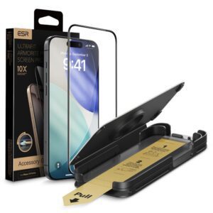 ESR UltraFit Armorite Pro Tempered Glass for iPhone 17 Pro Max - Cleareng