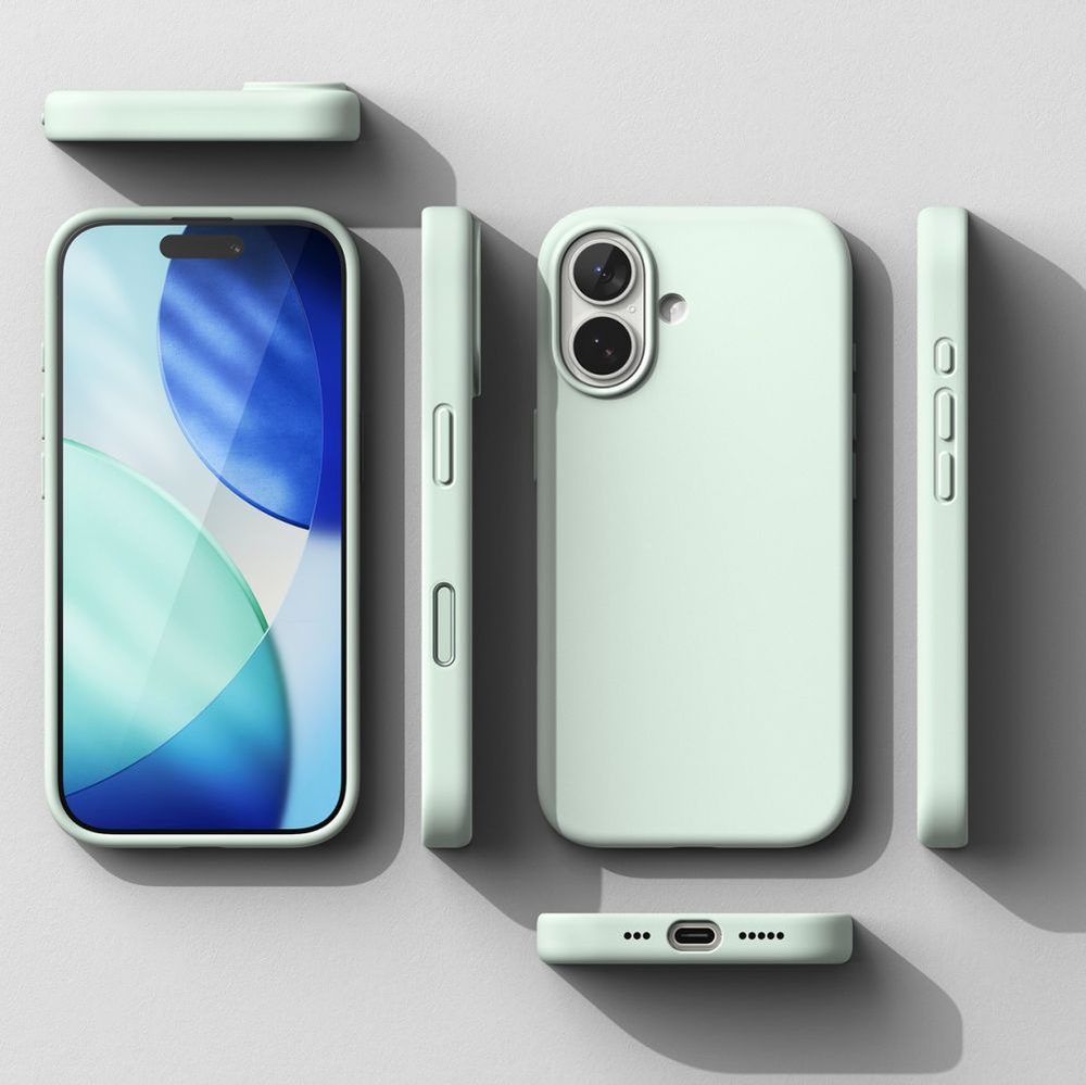 Ringke Silicone Magnetic MagSafe Case for iPhone 17 Pro - Minteng