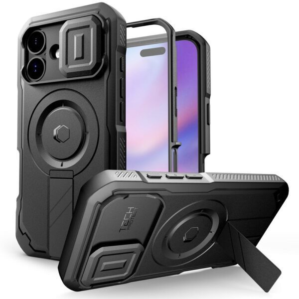 CREATOR: gd-jpeg v1.0 (using IJG JPEG v62), quality = 80 Tech-Protect Kevlar MagSafe case for iPhone 17 - blackeng