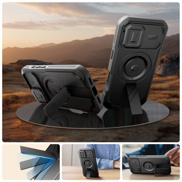 CREATOR: gd-jpeg v1.0 (using IJG JPEG v62), quality = 80 Tech-Protect Kevlar MagSafe case for iPhone 17 - blackeng