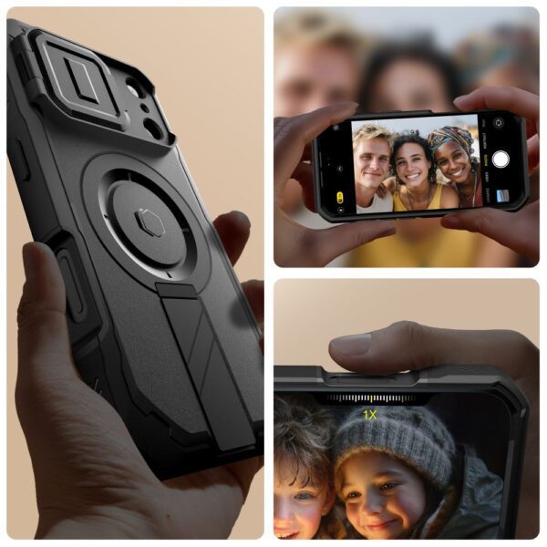 CREATOR: gd-jpeg v1.0 (using IJG JPEG v62), quality = 80 Tech-Protect Kevlar MagSafe case for iPhone 17 Pro - blackeng